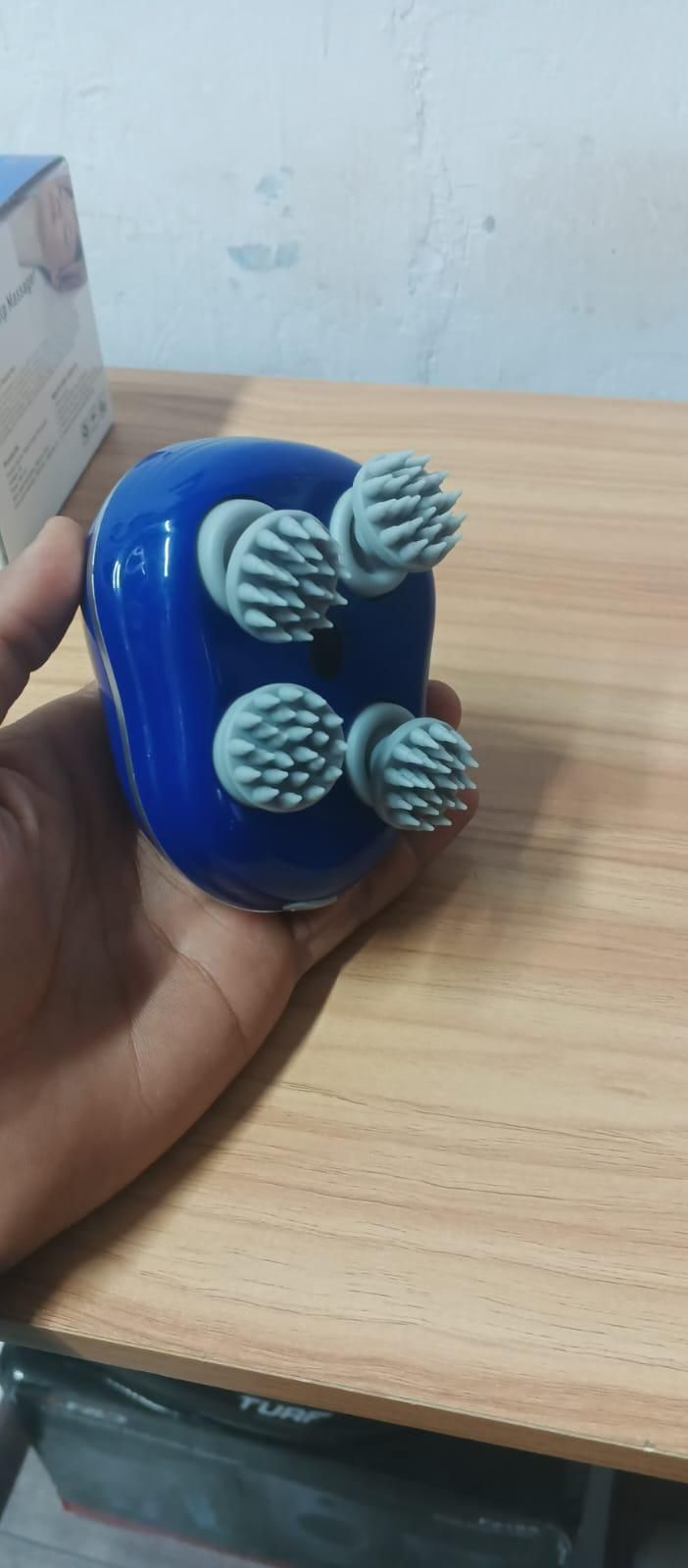 Electric Hair Scalp Massager – Stress Relief & Hair Growth Booster (Rechargeable)