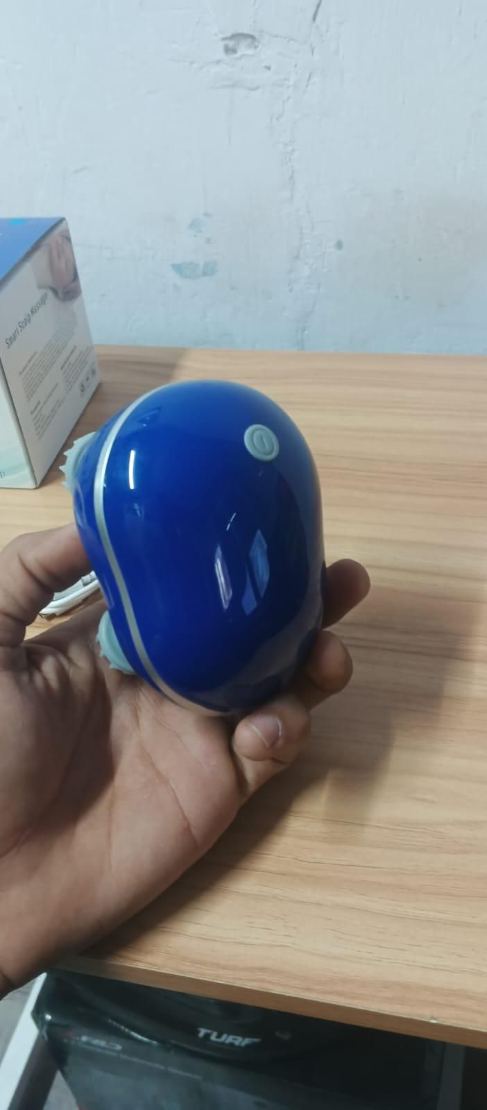 Electric Hair Scalp Massager – Stress Relief & Hair Growth Booster (Rechargeable)