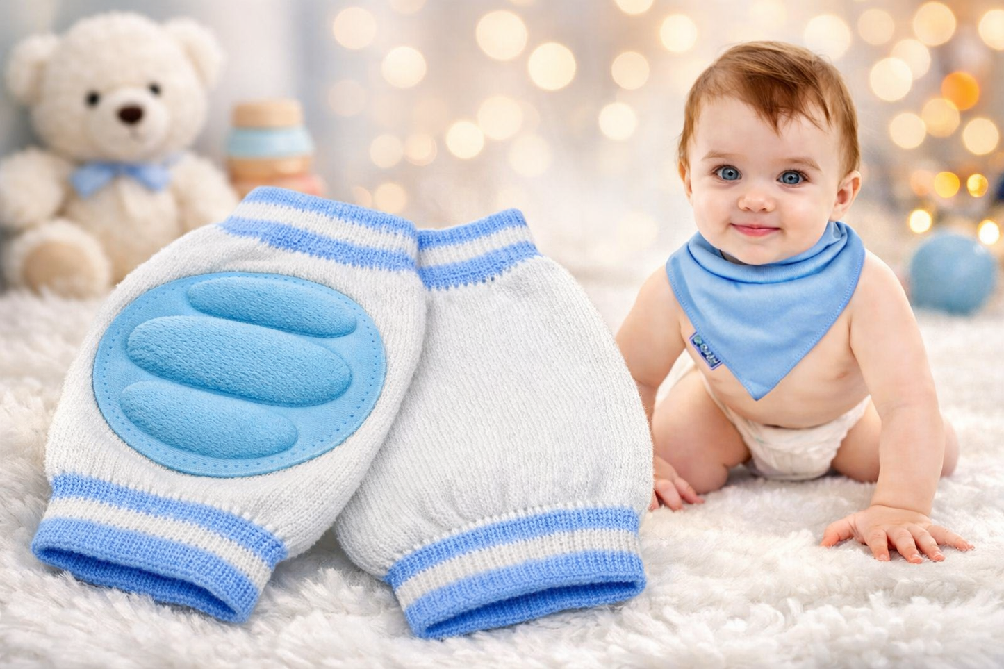 🍼 Baby Knee Pads – Safe Crawling, Happy Baby